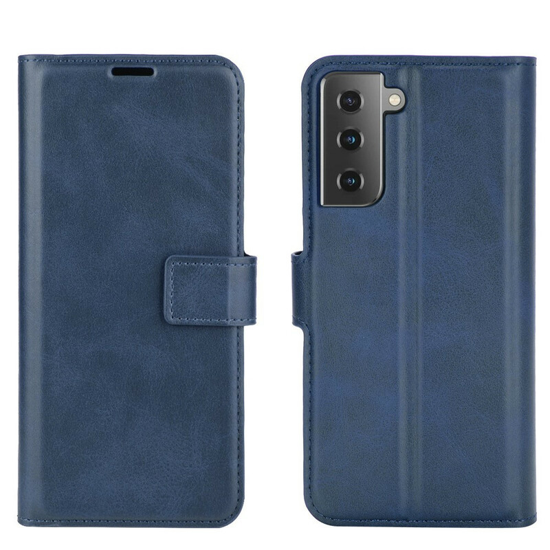 Housse Samsung Galaxy S21 5G Simili Cuir Slim