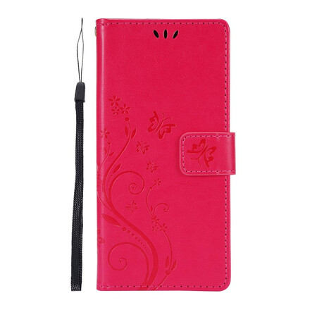 Housse Samsung Galaxy S21 5G Papillons au Vent