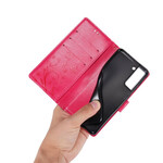 Housse Samsung Galaxy S21 5G Papillons au Vent