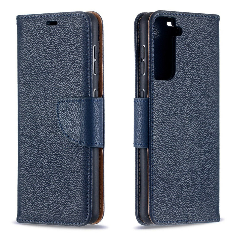 Housse Samsung Galaxy S21 5G Litchi Rabat Oblique Housse Samsung Galaxy S21 5G Litchi Rabat Oblique