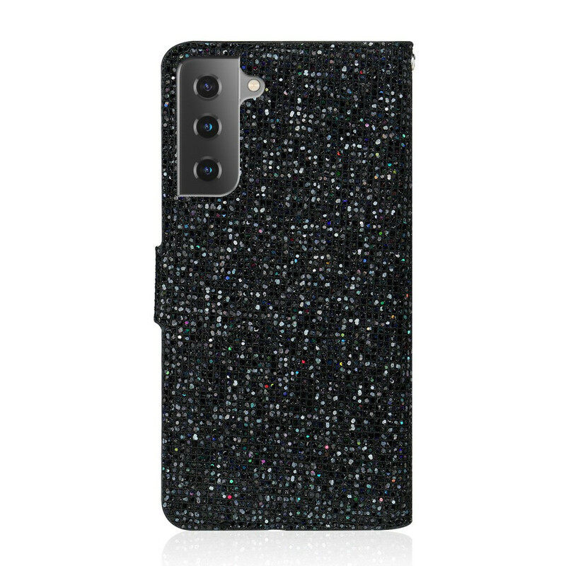 Housse Samsung Galaxy S21 5G Paillettes S Design Housse Samsung Galaxy S21 5G Paillettes S Design